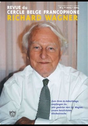 Couverture de la revue du Cercle belge francophone Richard Wagner, numéro 4-2003/2004