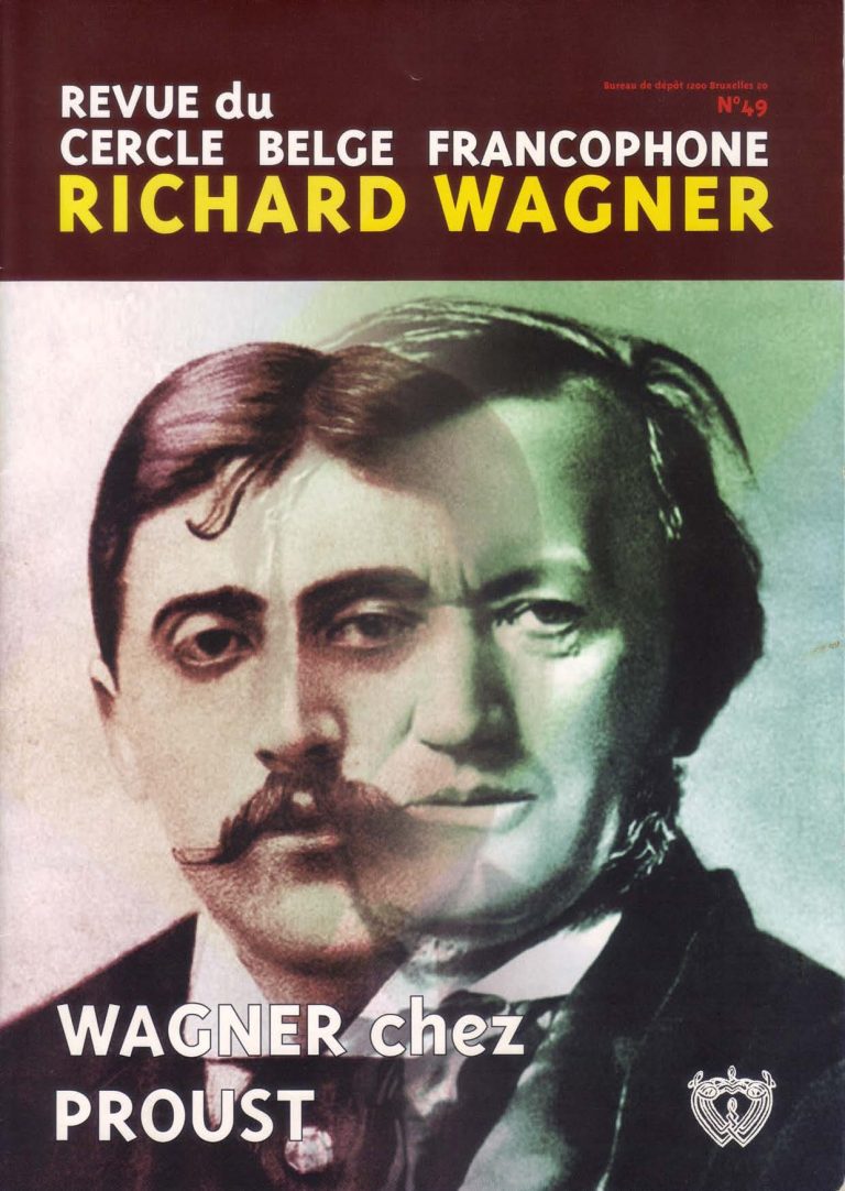 Couverture de la revue du Cercle belge francophone Richard Wagner, numéro 49
