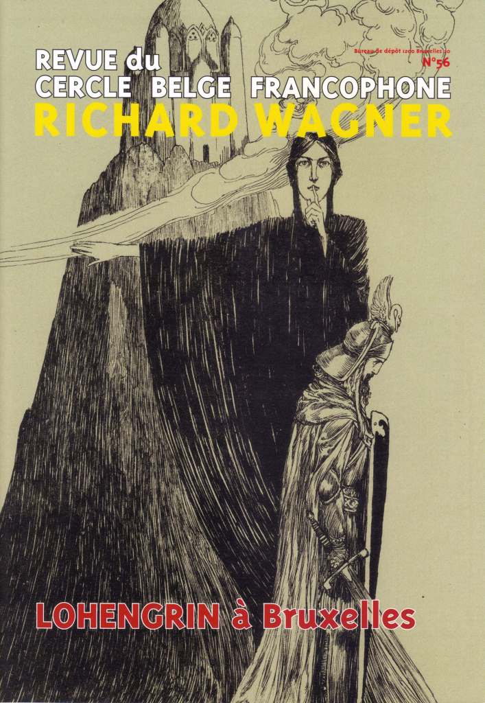 Couverture de la revue du Cercle belge francophone Richard Wagner, numéro 56