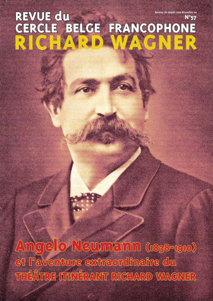 Couverture de la revue du Cercle belge francophone Richard Wagner, numéro 57