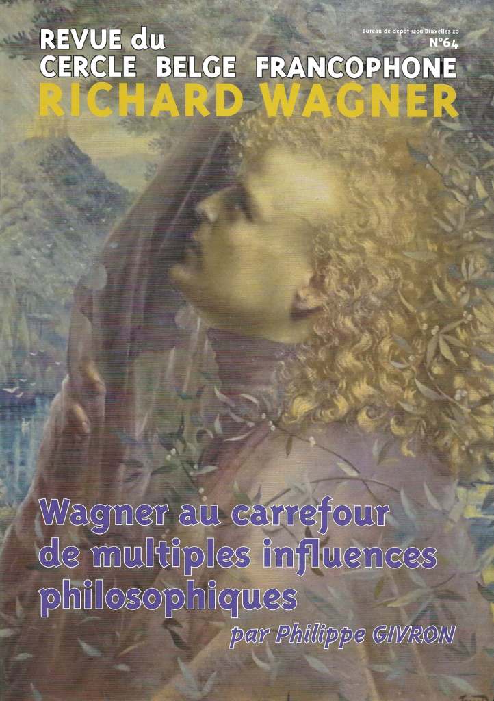 Couverture de la revue du Cercle belge francophone Richard Wagner, numéro 64