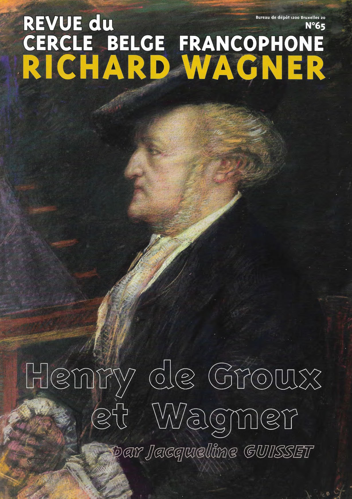 Couverture de la revue du Cercle belge francophone Richard Wagner